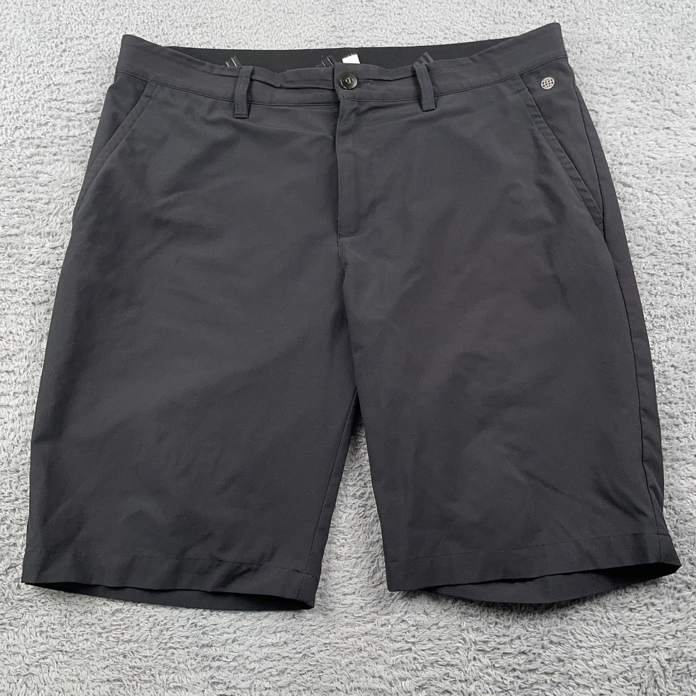 Adidas Shorts Mens 34 Black Golf Stretch Performance Recycled Athletic Casual